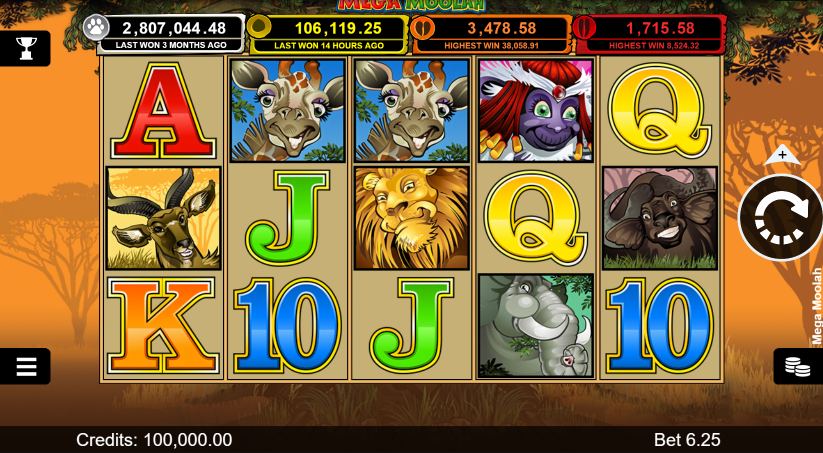 Mega Moolah Slot